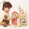 VIGA Drewniana Farma 7w1 - Kostka Edukacyjna - 008
