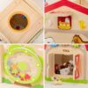 VIGA Drewniana Farma 7w1 - Kostka Edukacyjna - 012