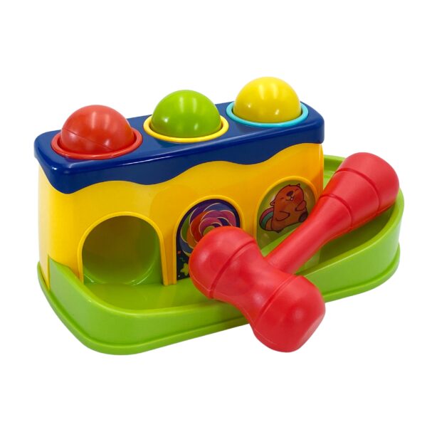 WOOPIE BABY Kolorowa Przebijanka Wbijanka z Młoteczkiem Montessori - 006