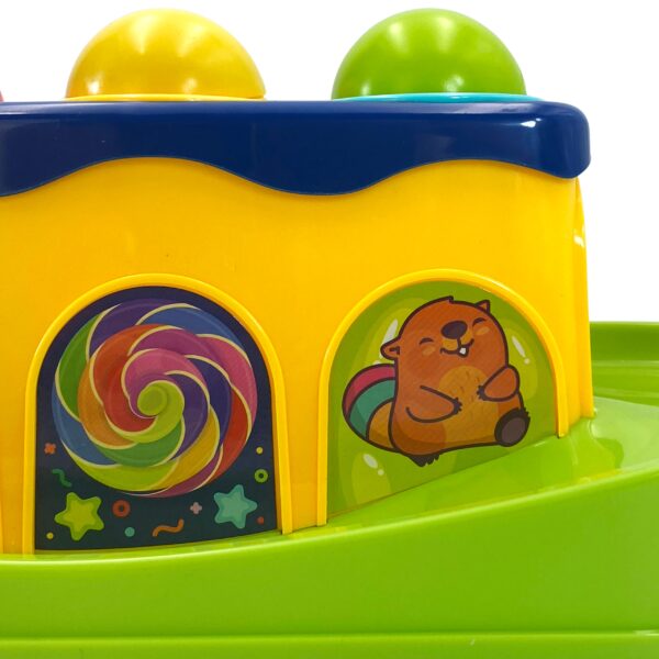 WOOPIE BABY Kolorowa Przebijanka Wbijanka z Młoteczkiem Montessori - 009