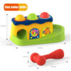 WOOPIE BABY Kolorowa Przebijanka Wbijanka z Młoteczkiem Montessori - 010