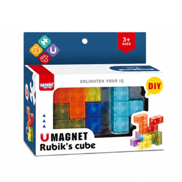 Woopie Klocki magnetyczne Tetris 3D układanka konstrukcyjna