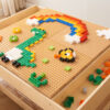 MASTERKIDZ Drewniany Stół Edukacyjny + AKCESORIA STEM WALL + 359 el.