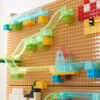 MASTERKIDZ Drewniany Stół Edukacyjny + AKCESORIA STEM WALL + 359 el.