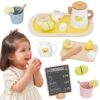 VIGA PolarB Drewniana Lemoniada Zestaw Do Zabawy Kawiarnia Kuchnia 21 El - 001