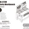 MASTERKIDZ Drewniany Warsztat Montessori STEM z Narzędziami