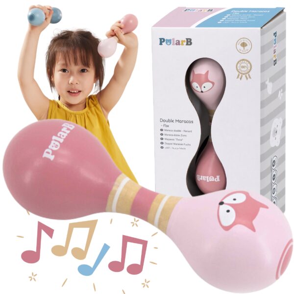 export VIGA PolarB Marakas Instrument Muzyczny dla Dzieci Grzechotka
