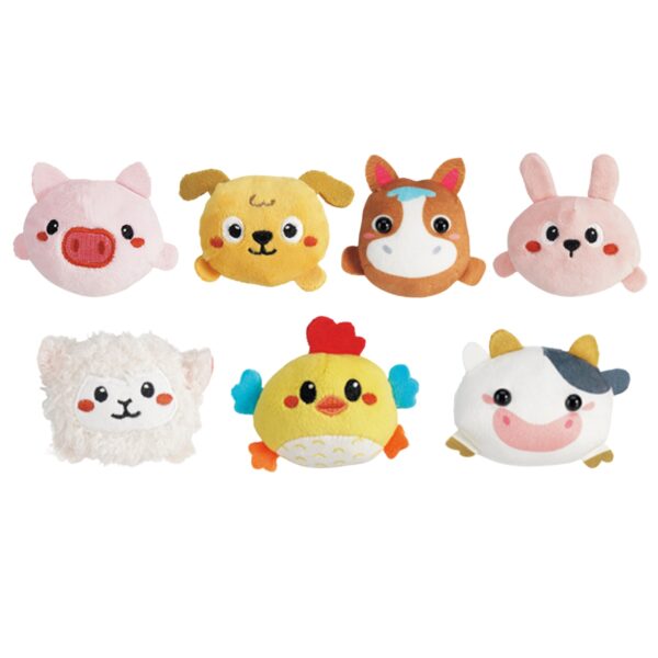 WOOPIE BABY Interaktywny Domek Farma Sorter Pianinko + 7 Pluszaków Edukacyjny - 004