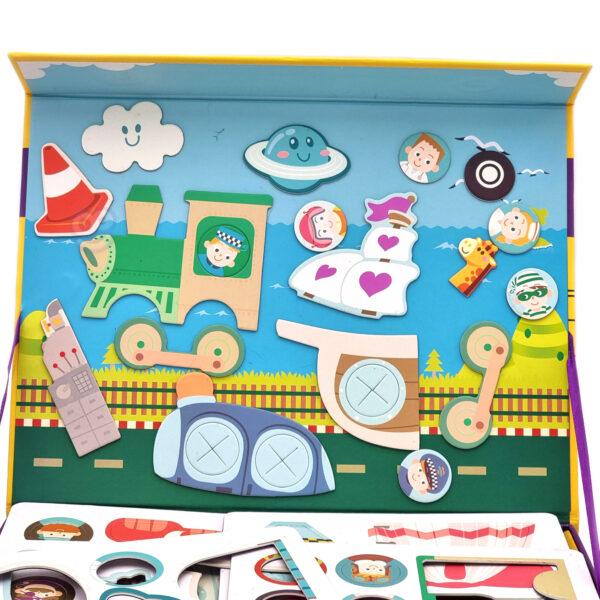 CLASSIC WORLD Puzzle Nauka Ruchu Transportu Drogowego 72 el. - 002