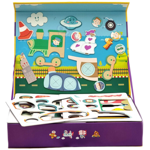CLASSIC WORLD Puzzle Nauka Ruchu Transportu Drogowego 72 el. - 004