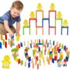 VIGA Drewniany Tor Domino 122 el. - 001