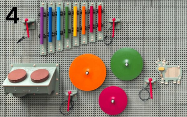 MASTERKIDZ Zestaw naukowy STEM Tablice STEM + Outdoorowe instrumenty ścienne Towar Powystawowy – Pełnowartościowy - 001
