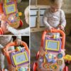 WOOPIE BABY Interaktywny Chodzik Pchacz Muzyczny + Znikopis