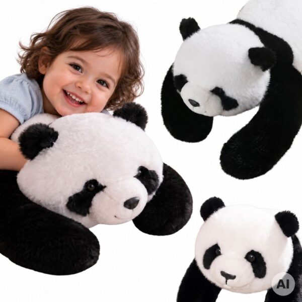 WOOPIE Panda Terapeutyczna Obciążeniowa Pluszak 1kg - 001