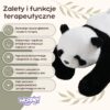 WOOPIE Panda Terapeutyczna Obciążeniowa Pluszak 1kg - 005
