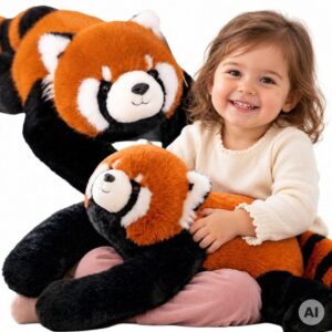 WOOPIE Ruda Panda  Obciążeniowy Pluszak Miś Sensoryczny 1kg - 001