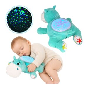 WOOPIE BABY Przytulanka Projektor 2w1 Usypiacz Hipopotam